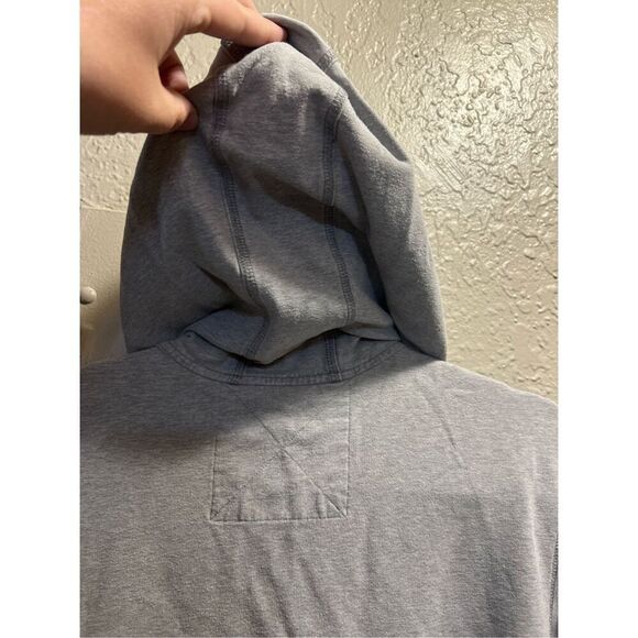 Tommy Hilfiger Grey Snap Button Up Woman’s Hoodie Size 1X -Flaw On Sleeve - Picture 15 of 16